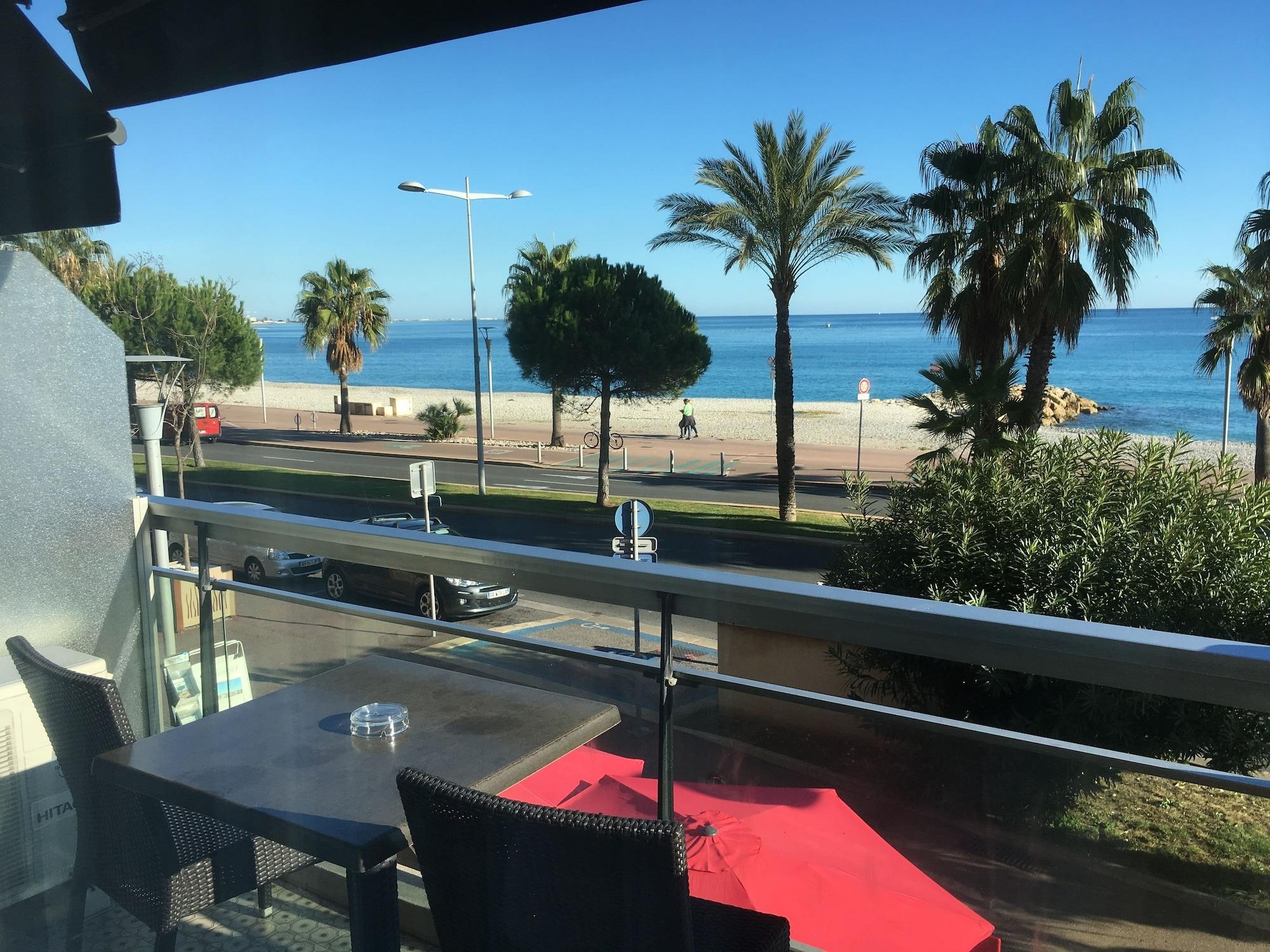 Cit'Hotel Tiercé Beach Hotel Cagnes-sur-Mer Exterior foto