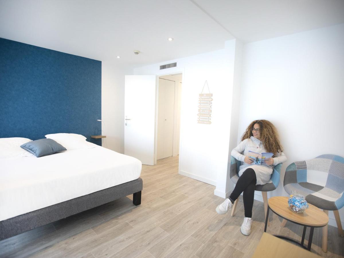 Cit'Hotel Tiercé Beach Hotel Cagnes-sur-Mer Exterior foto